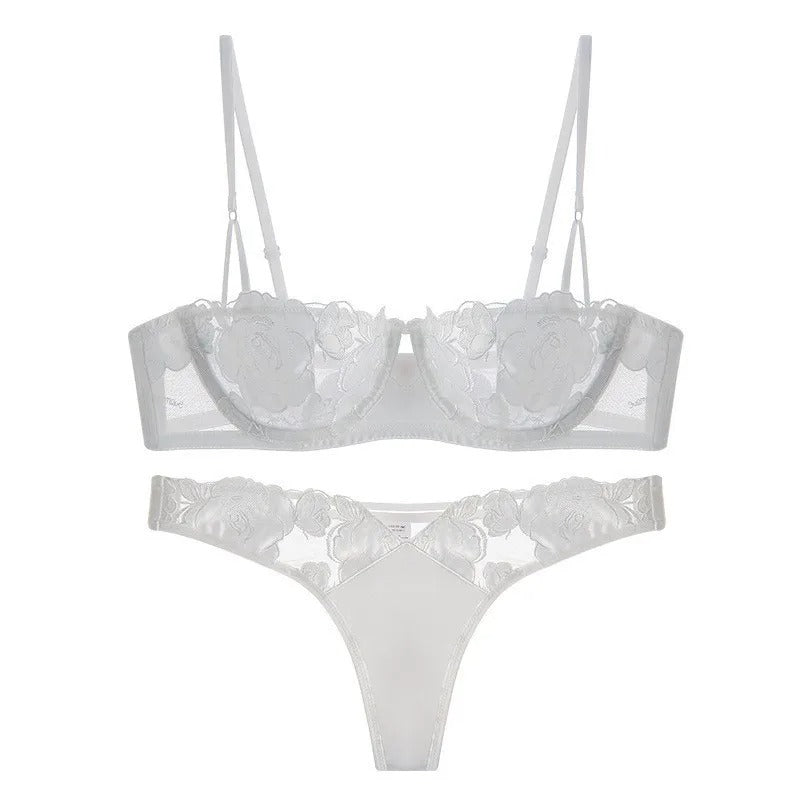 French Sexy Ultra thin Lingerie Set
